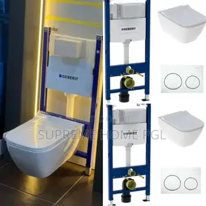 Geberit Smyle Rimfree Combo Offer With Alpha Duofix Frame