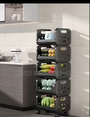 Movable Vegetables Storage Rack