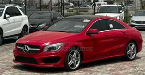 Mercedes-Benz CLA-Class 2015 Red