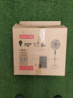 Charweek Solar Standing Fan