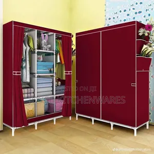 New Solid Fabric Wardrobe