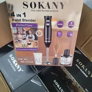 Sokany Electric Multifunction Hand Blender 4 in 1