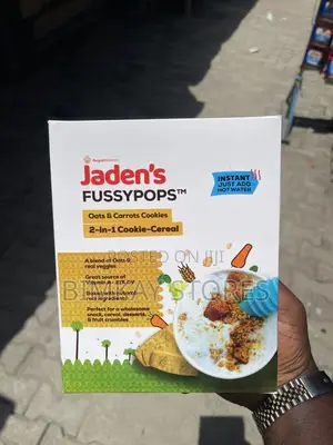 Jadens Fussypops Baby Cereals Oat and Carrot 6months Old 310g