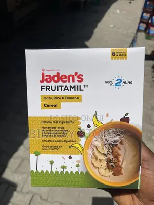 Jaden’S Fruitamil Oat Rice And Banana Baby Cereal 6 Months 310g