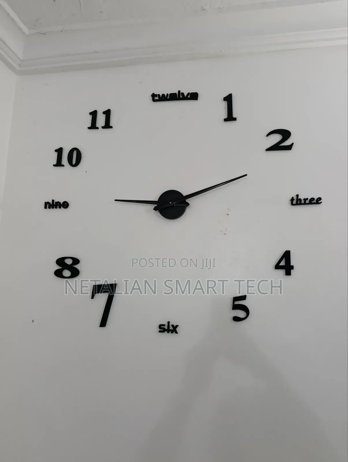 3d Acrylic Wall Clock