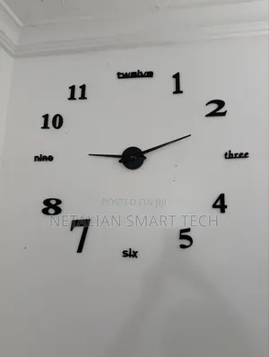 3d Acrylic Wall Clock