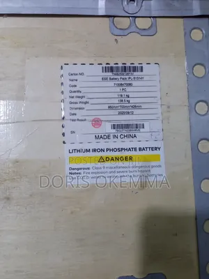 "Brand New Ese 16kwh Lithium Battery (48v 314ah) - For 10kva to 20kva