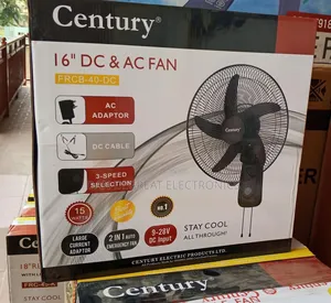 Century 16" Ac/Dc Wall Fan FRCB-40-Dc