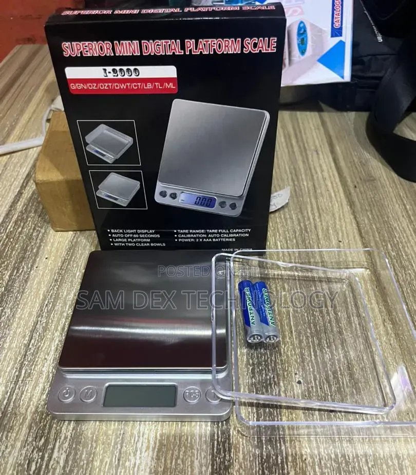 1000g/0.1g Mini Platform Scale