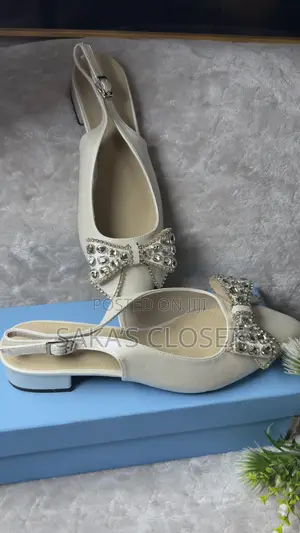 Closed Toe Box Low Heel Shoe