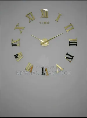3d Acrylic Wall Clock