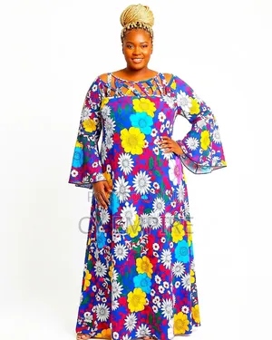 Vibrant Ankara Dress