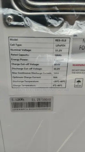 Hyperpower 5kwh Lithium Battery