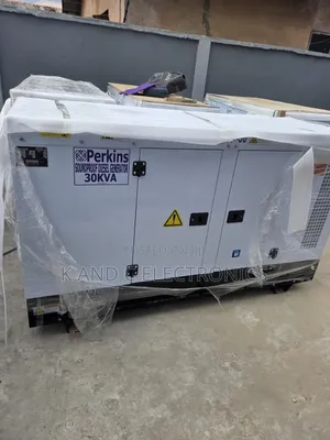 Silent 30kva Perkins Generator  Copper Coil – Best for Business