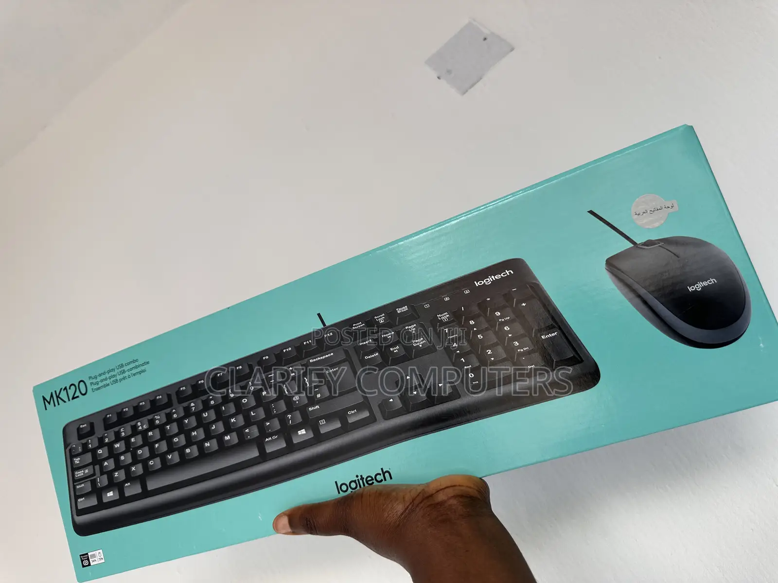 Logitech Mk120 Wired Keyboard and Mouse