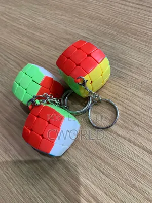 Keyring Magic Cube – 3 Pcs