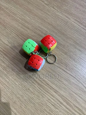 Keyring Magic Cube – 3 Pcs