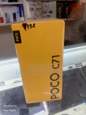 New Xiaomi Poco C71 128 GB Black