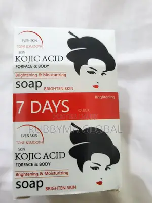 Kojic Acid for Face and Body Soap 7 Days