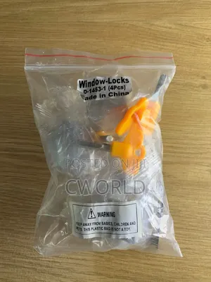 4-piece Window Lock Safety Set