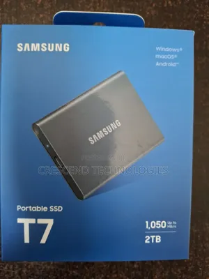 2tb Samsung T7 Portable SSD