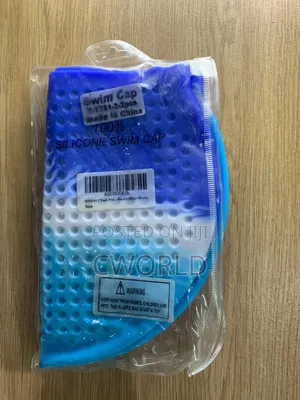 100% Silicone Swim Caps -2 PCS