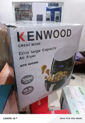 Kenwood Afk-600wb Smart Dual Air Fryer 3500w
