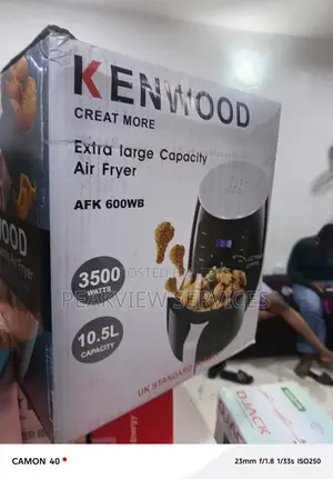 Kenwood Afk-600wb High Power Dual Fryer 3500w