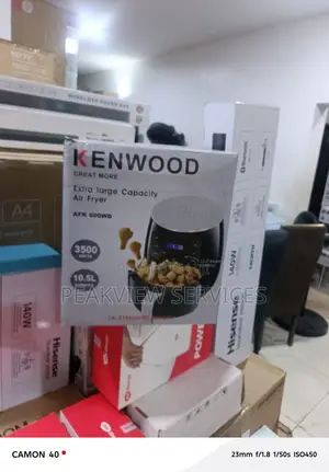 Kenwood Afk-600wb 3500w Twin Basket Air Fryer