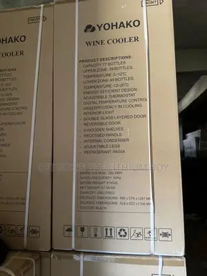 Best Yohako Wine Cooler Display Standing Bottle Cooling for Drinks