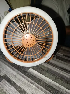 Table Solar Fan Light