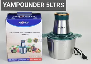 5 Litre 1000w High Quality Maximus Food Processor - Yam Pounder