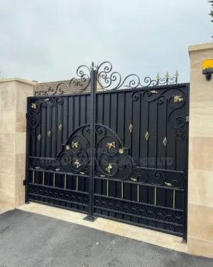 Europe Design Wrought Iron Gate