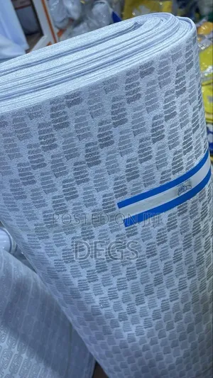 White Stylish Garment Fabrics