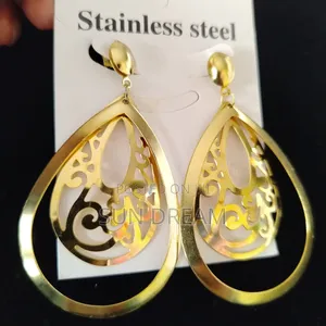 Women Golden Earrings Lady Earring Jewelry for Women Gifts