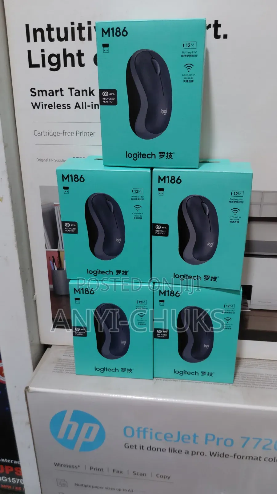 Logitech Wireless Mouse M186