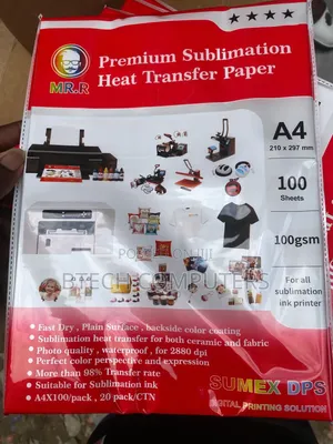 Sublimation Paper For Heat Press A4