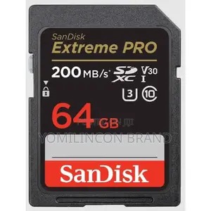 64gb Extreme Pro SDXC 200mbs