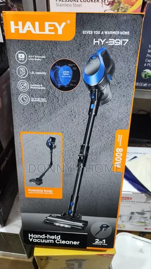 Haley Hy-3917. 2 in 1 Foldable Cordless Vacuum