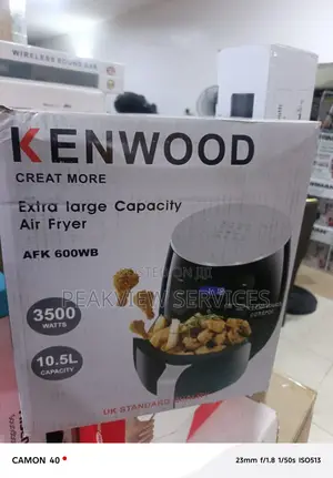 Kenwood Afk-600wb 10.5l Parallel Basket Fryer