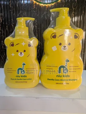 Niu Kids Gently Care Wash Shampoo and Lotion