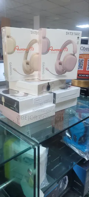 Aurora T3 Sy-T3 Foldable and Rotation Wireless Gaming Headphone