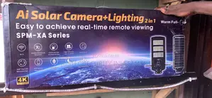 Solar Street Light With Camera 3 Lense