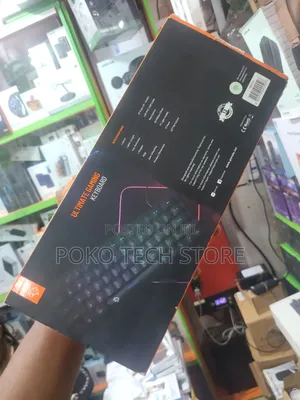 Porodo Gaming Pdx224 61 Keys Pudding Mechanical Keyboard.