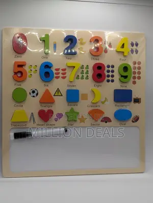 Wooden Numeric Educational Kids Toys Ages 3+