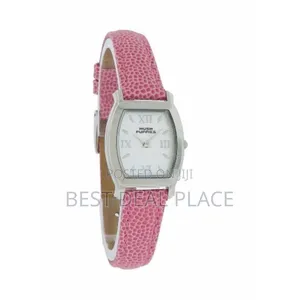 Hush Puppies Women's Petite Roman Numeral Tonneau Watch -Pink From Us