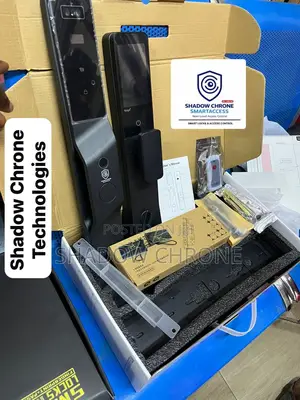 Modern Electronic Smart Lock With Fingerprint, Card Code Access