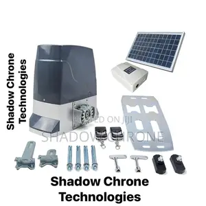 Smart Solar Sliding Gate Motor With Full Installation Accessories