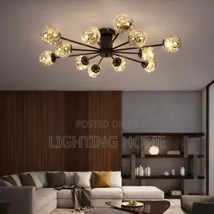 Led Chandelier Light by 12glass