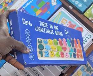 3in1 Logarithmic Board Kids Educational Toy Ages 3+